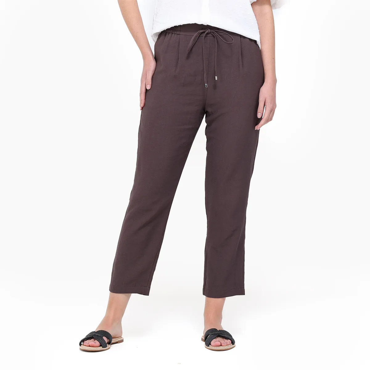 BASEMENT - Pantalón Mujer Tiro alto Basement