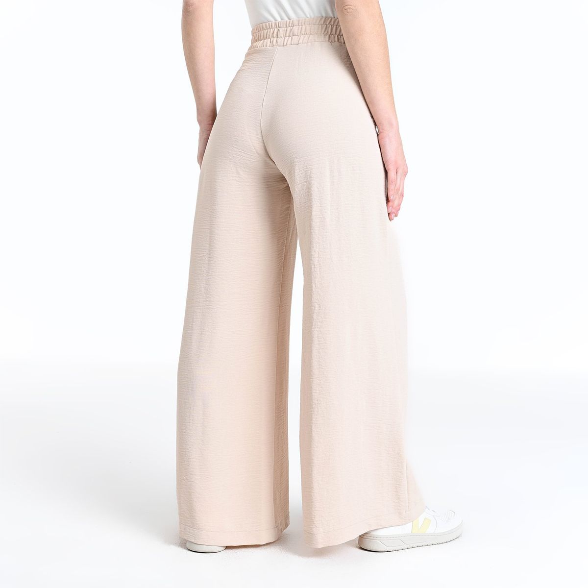 BASEMENT - Pantalón Wide leg Mujer Tiro medio Basement