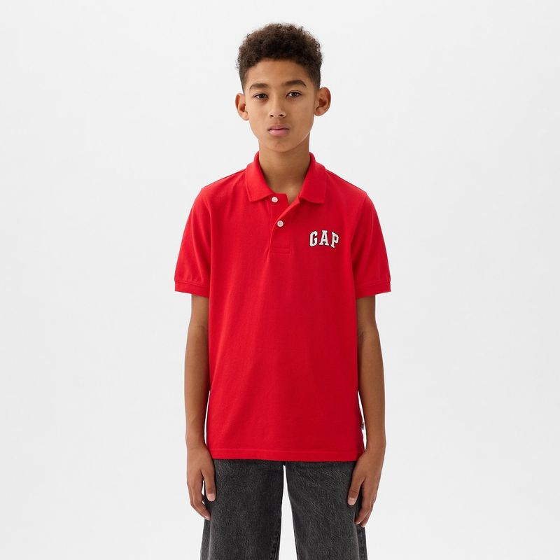 GAP - Camiseta polo Niño Con Logo Manga corta Algodón GAP