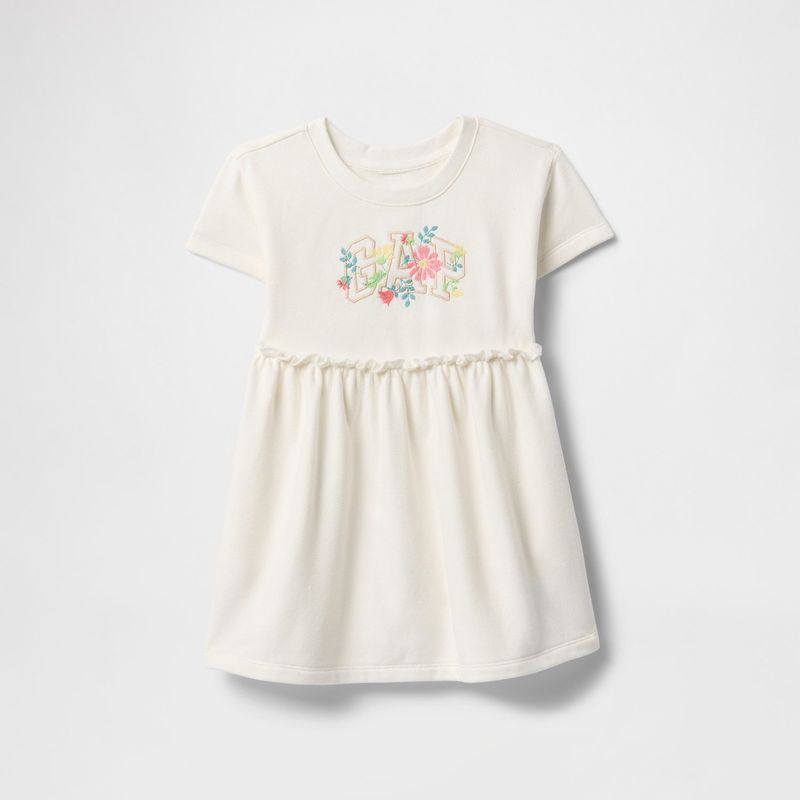 GAP - Vestido Bebé niña  Con Logo  Manga corta Algodón GAP