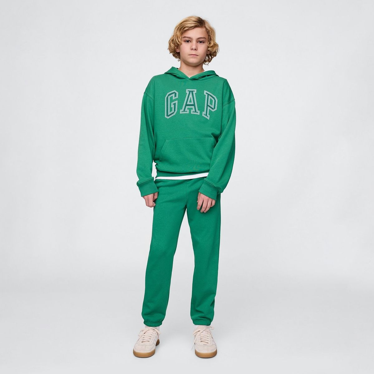 GAP - Jogger Niño  Cintura elásticada  Algodón GAP