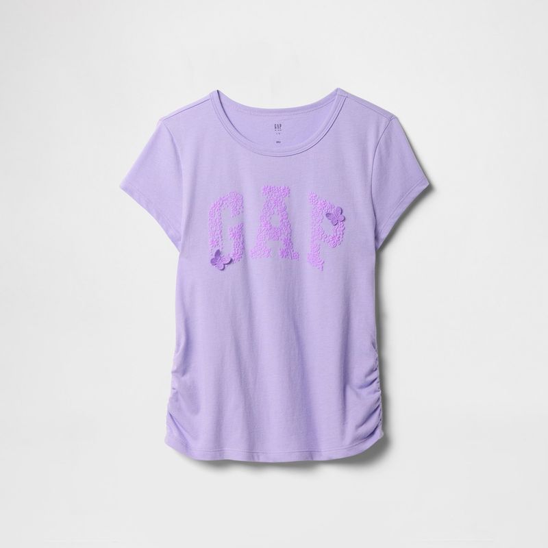 GAP - Camiseta Niña Con Logo Manga corta Algodón GAP