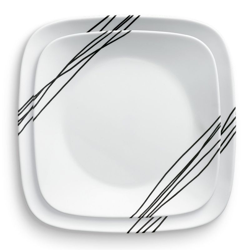 CORELLE - Vajilla Corelle: Sketch 4 puestos 12 piezas