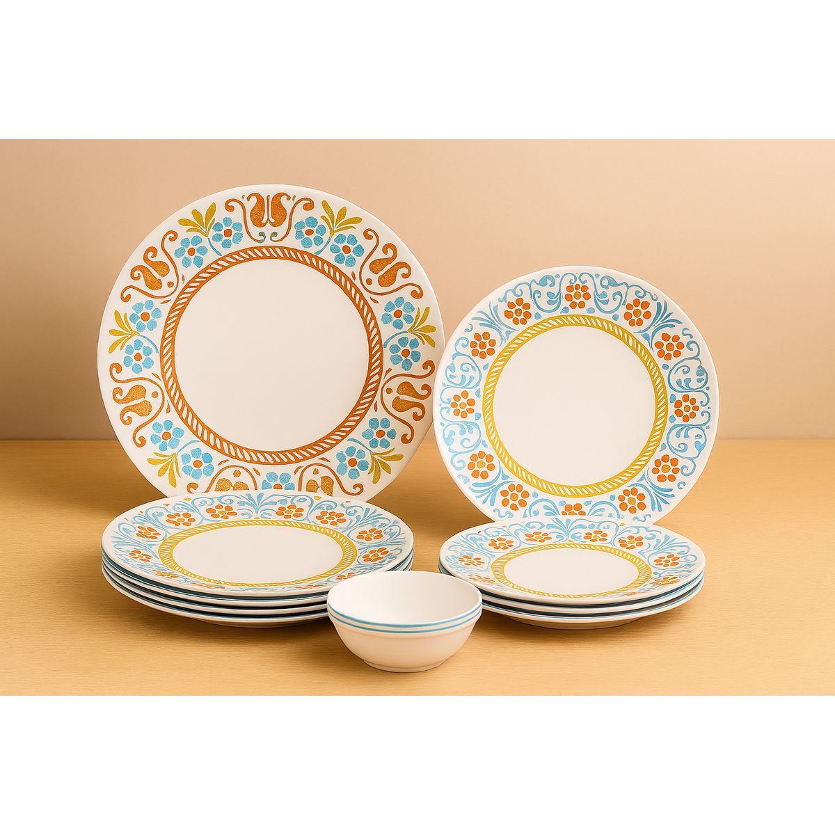 CORELLE - Juego de vajilla Corelle 4 Puestos Corelle