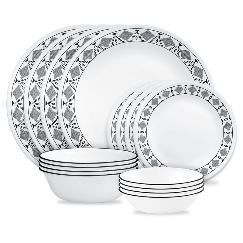 CORELLE - Vajilla Corelle: Cusco 4 puestos 16 piezas