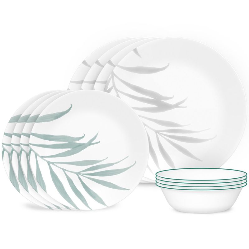 CORELLE - Vajilla Corelle: Solar Print 4 puestos 12 piezas