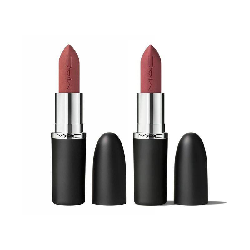 MAC COSMETICS - Labial LIPSTICK MACXIMAL MAC COSMETICS: Incluye 2 productos