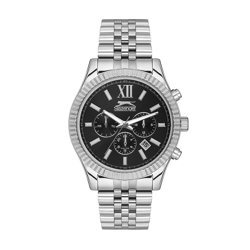 SLAZENGER - Relojes Slazenger Hombre. Relojes Acero Inoxidable Plateado SL.09.1946.2.02