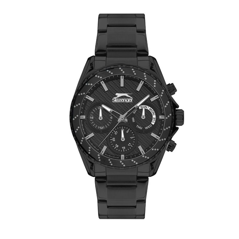 SLAZENGER - Relojes Slazenger Hombre. Relojes Acero Inoxidable Negro SL.09.2022.2.04