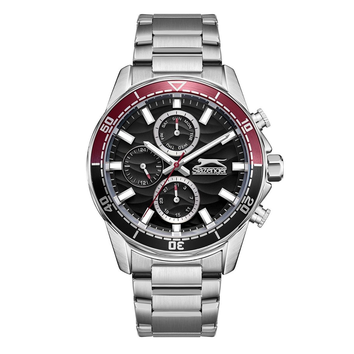 SLAZENGER - Relojes Slazenger Hombre. Relojes Acero Inoxidable Plateado SL.09.2396.2.02
