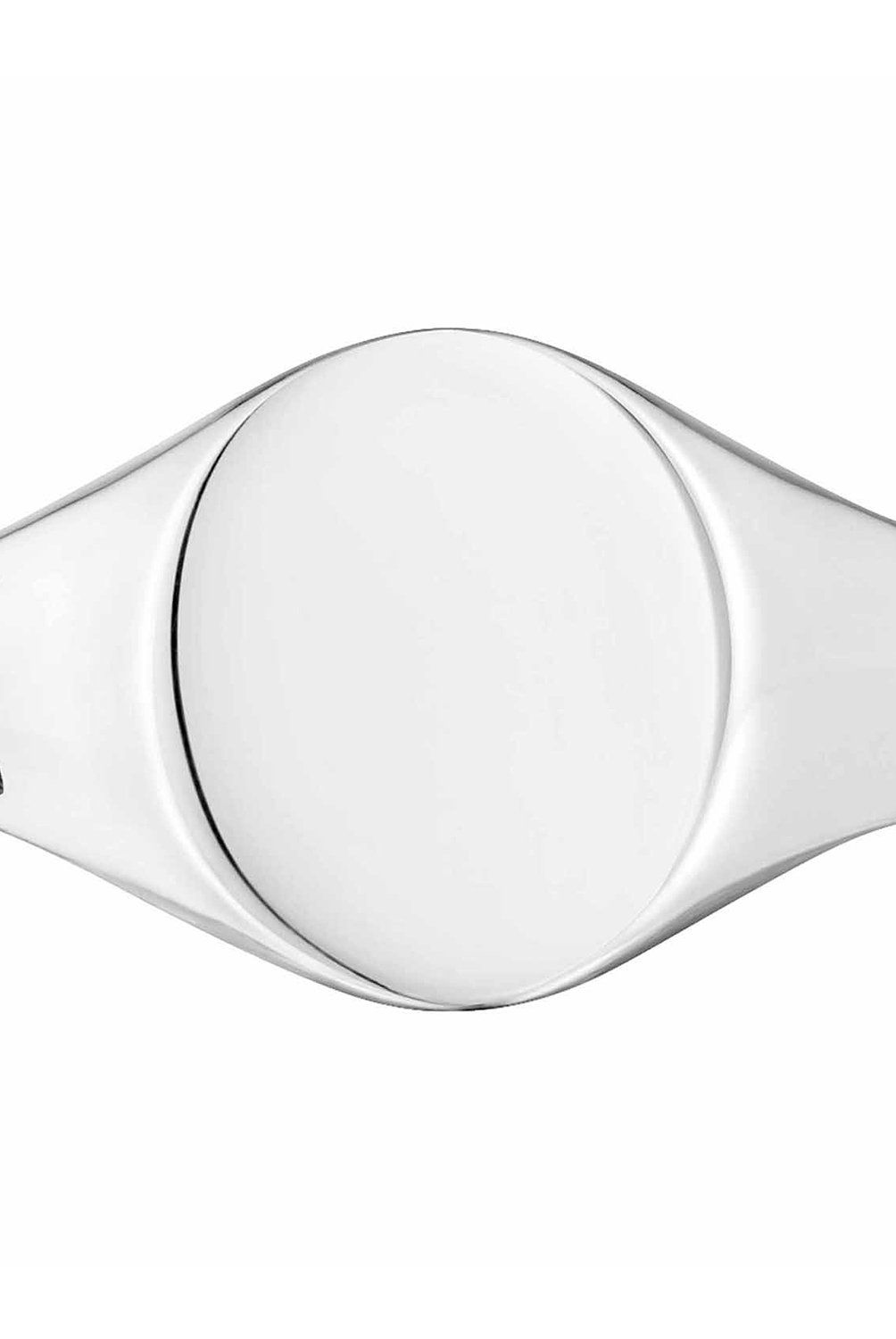TOUS - Anillo sello de plata envejecida motivo redondo Tous Man