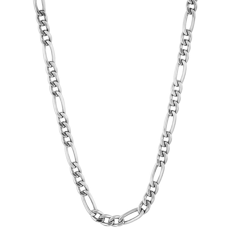 TOUS - Collar corto cadena barbada de plata envejecida TOUS Man