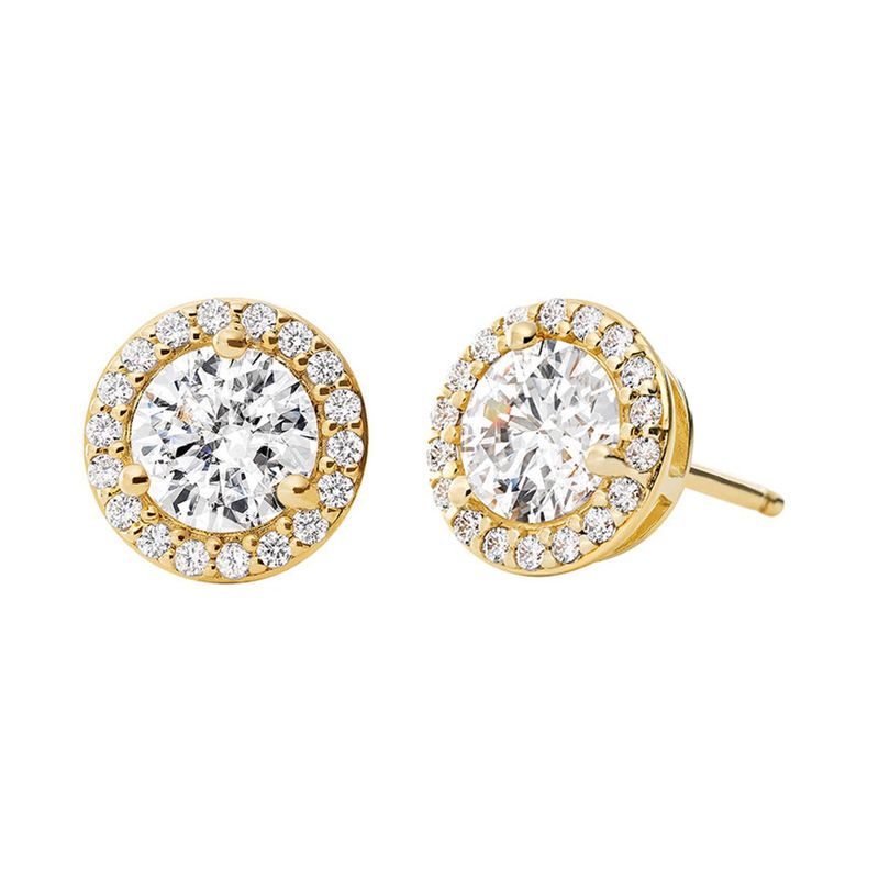 MICHAEL KORS - Aretes Michael Kors Mujer. Aretes Plata esterlina Dorado MKC1035AN710