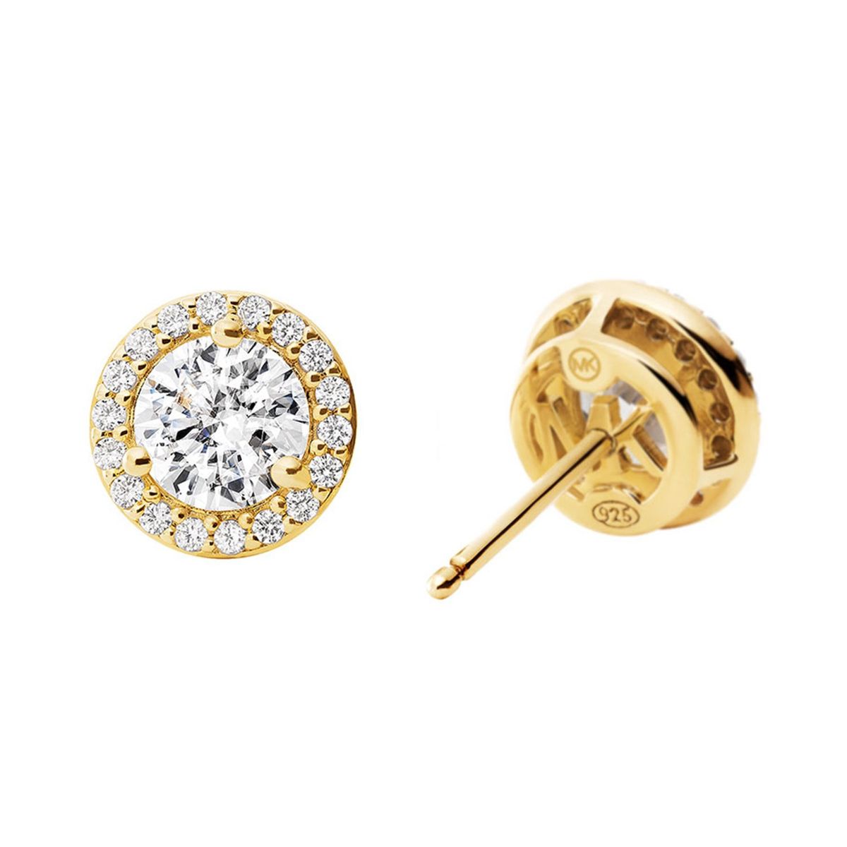 MICHAEL KORS - Aretes Michael Kors Mujer. Aretes Plata esterlina Dorado MKC1035AN710