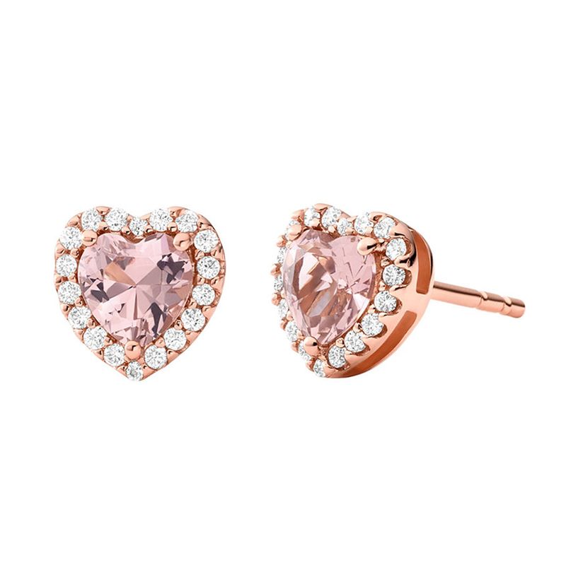 MICHAEL KORS - Aretes Michael Kors Mujer. Aretes Plata esterlina Oro Rosa MKC1519A2791