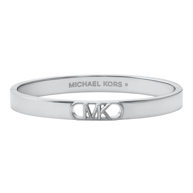 MICHAEL KORS - Brazalete Micahel Kors Mujer. Brazalete Latón Plateado MKJ828700040
