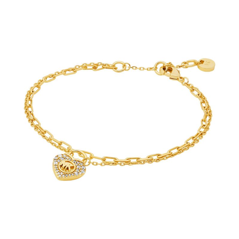 MICHAEL KORS - Brazalete Micahel Kors Mujer. Brazalete Latón Dorado MKJ8366CZ710