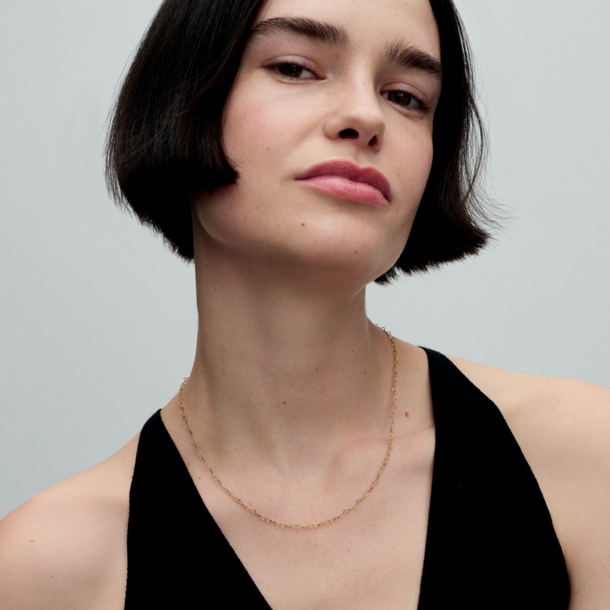 PANDORA - Collar Pandora Corazones Unidos Recubrimiento en Oro