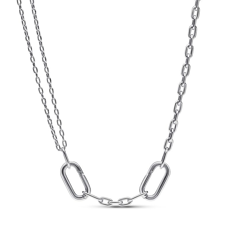 PANDORA - Collar Pandora ME Eslabones Doble Link Plata Esterlina