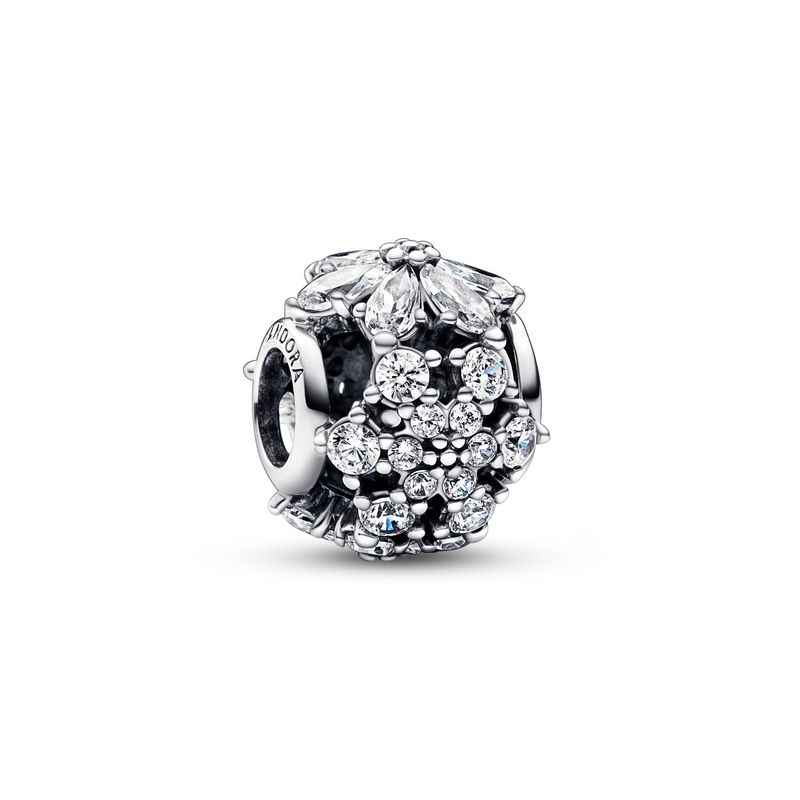 PANDORA - Charm Pandora Herbario Brillante Plata Esterlina