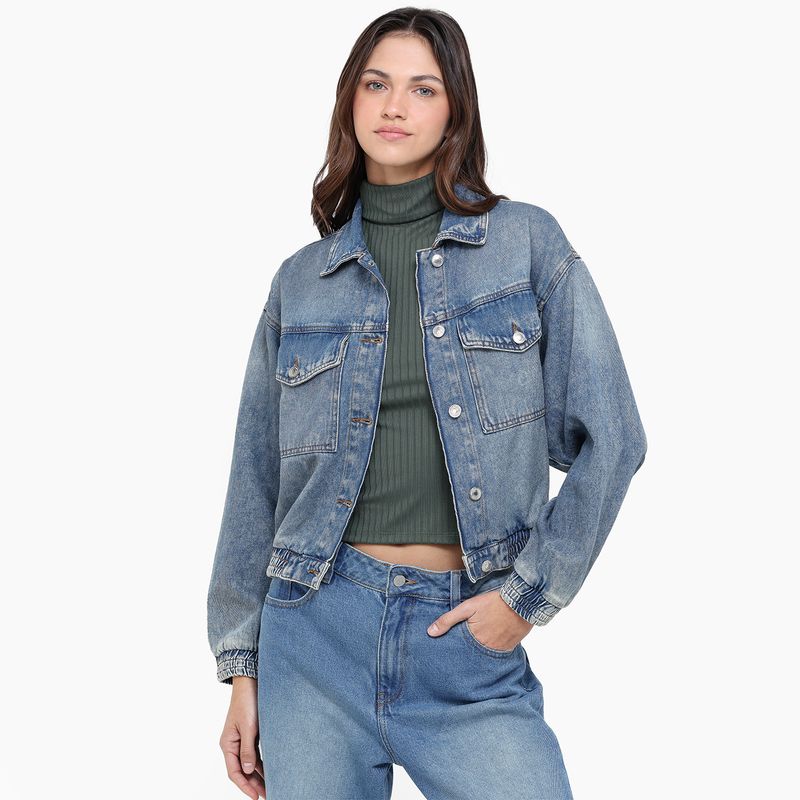 DOO AUSTRALIA - Chaqueta Mujer Oversize de Algodón Doo Australia