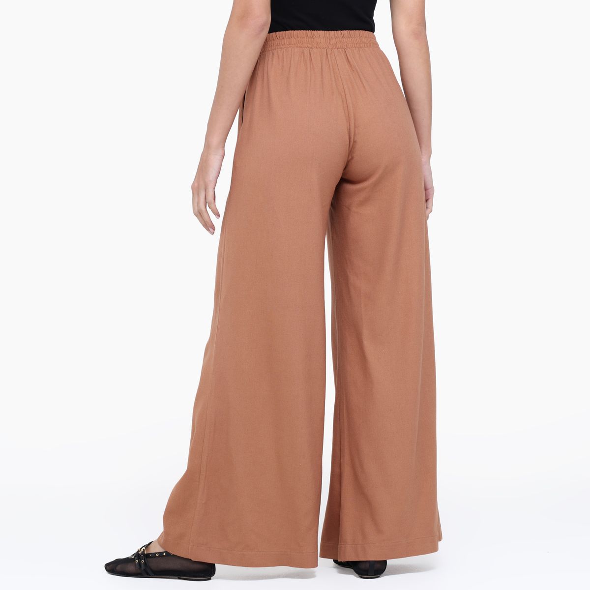 BASEMENT - Pantalon Recto Mujer Tiro medio Basement