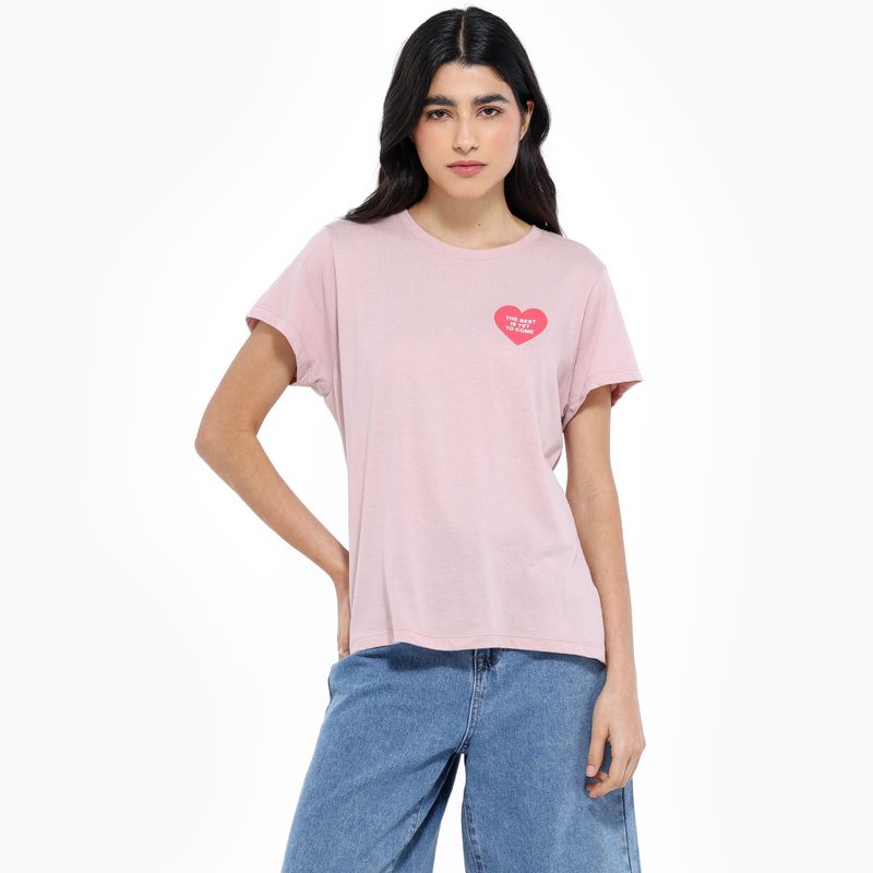 SYBILLA - Camiseta Mujer Manga corta de Algodón Sybilla