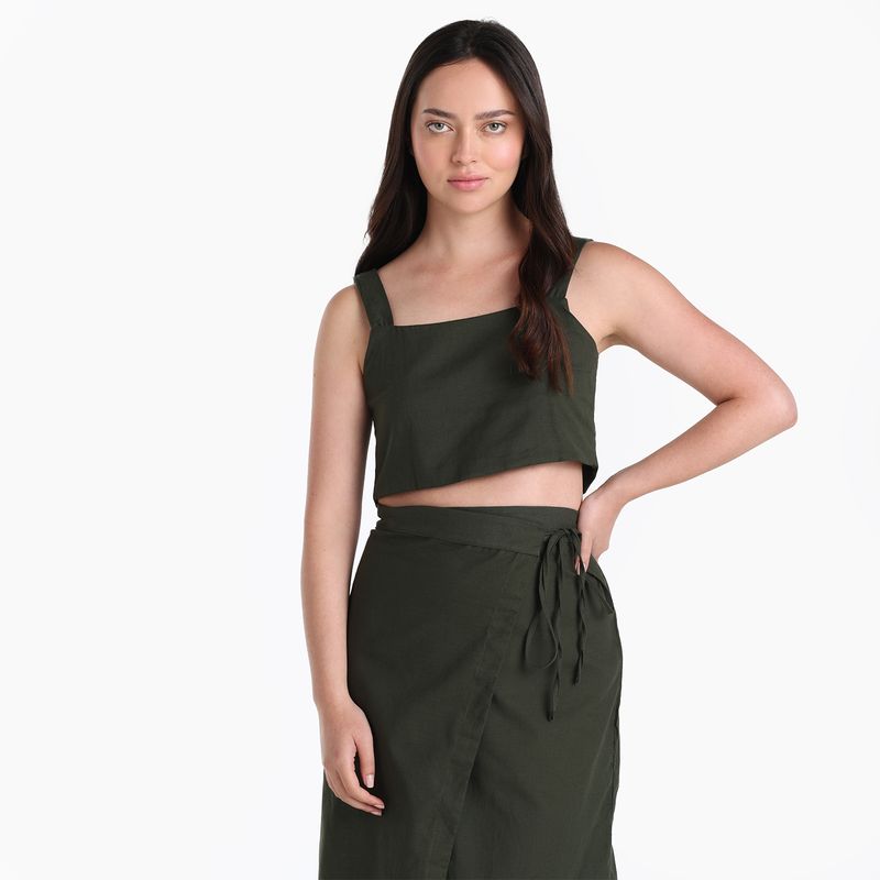 DOO AUSTRALIA - Top Mujer Sin mangas de Algodón Doo Australia