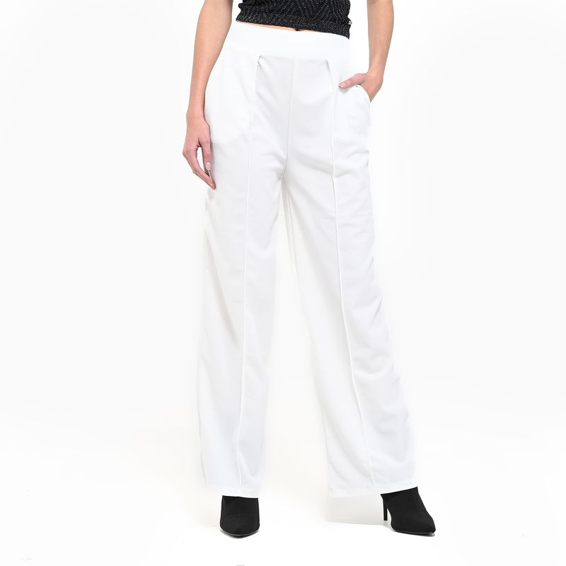 MOSSIMO - Pantalón Recto Mujer Tiro alto Mossimo