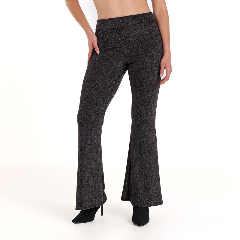 MOSSIMO - Pantalón Flare Mujer Tiro alto Mossimo