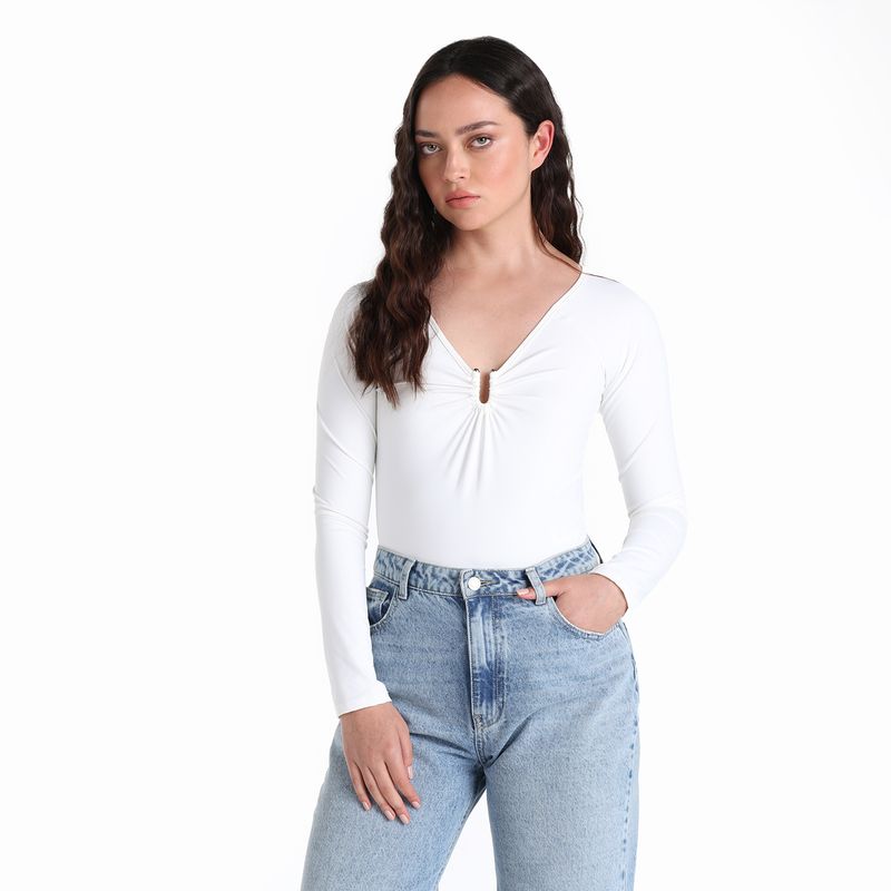 MOSSIMO - Body Mujer Manga larga Mossimo