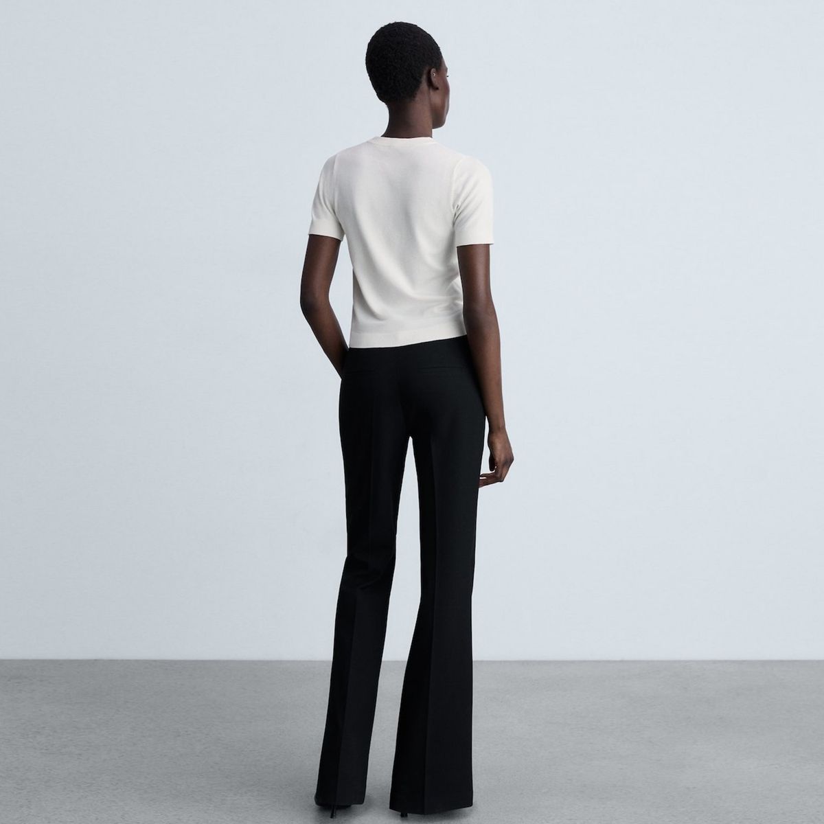 MANGO - Saco Mujer Tejido MANGO