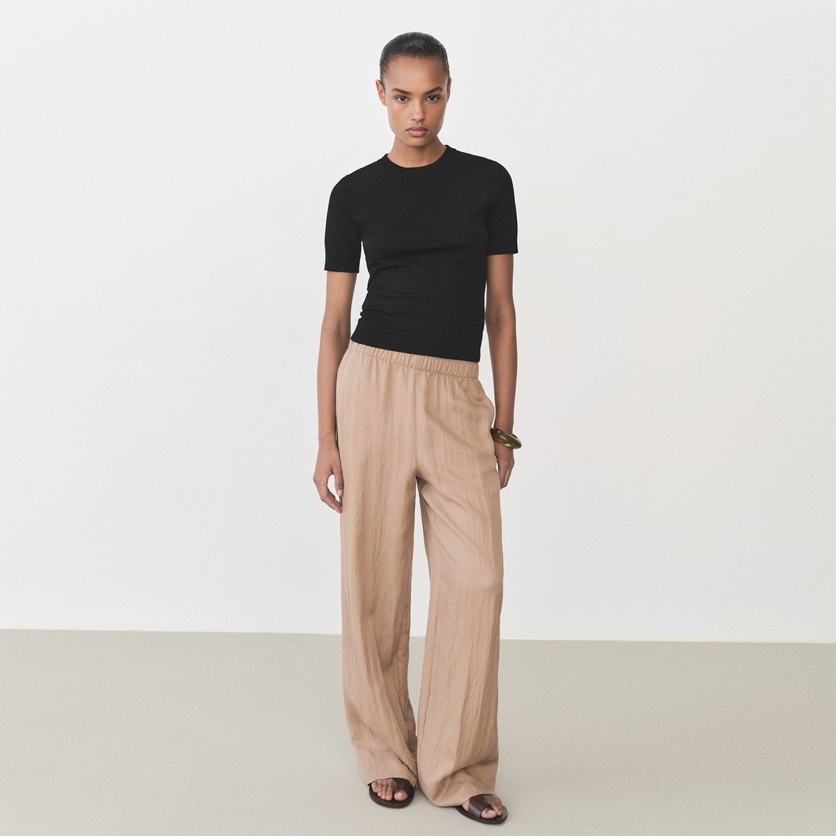 MANGO - Saco Mujer Tejido MANGO