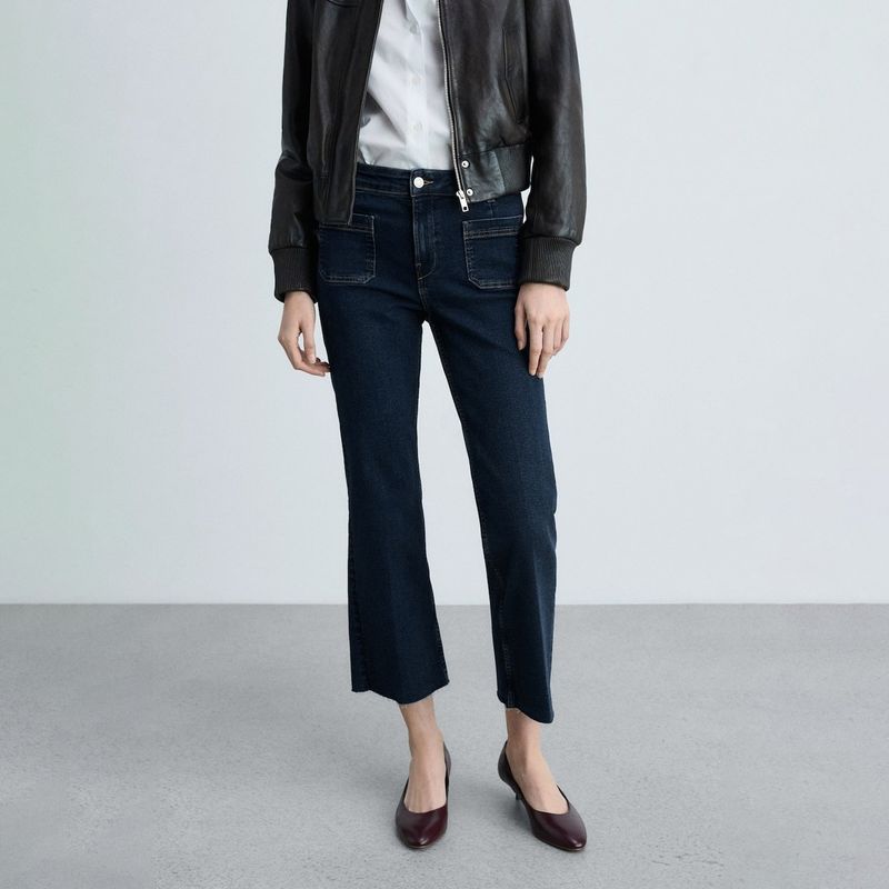 MANGO - Jean Flare de Algodón Mango