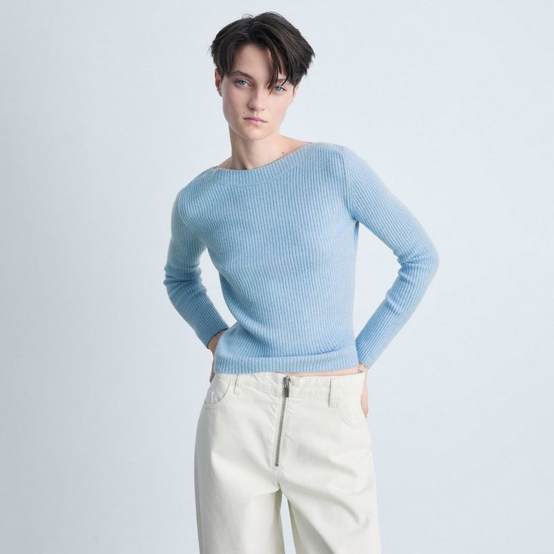MANGO - Saco Mujer Tejido Mango