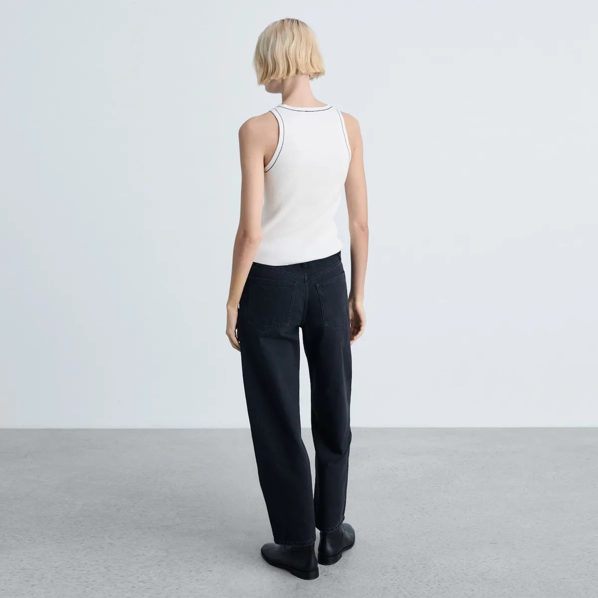 MANGO - Top esqueleto Mujer Sin mangas MANGO