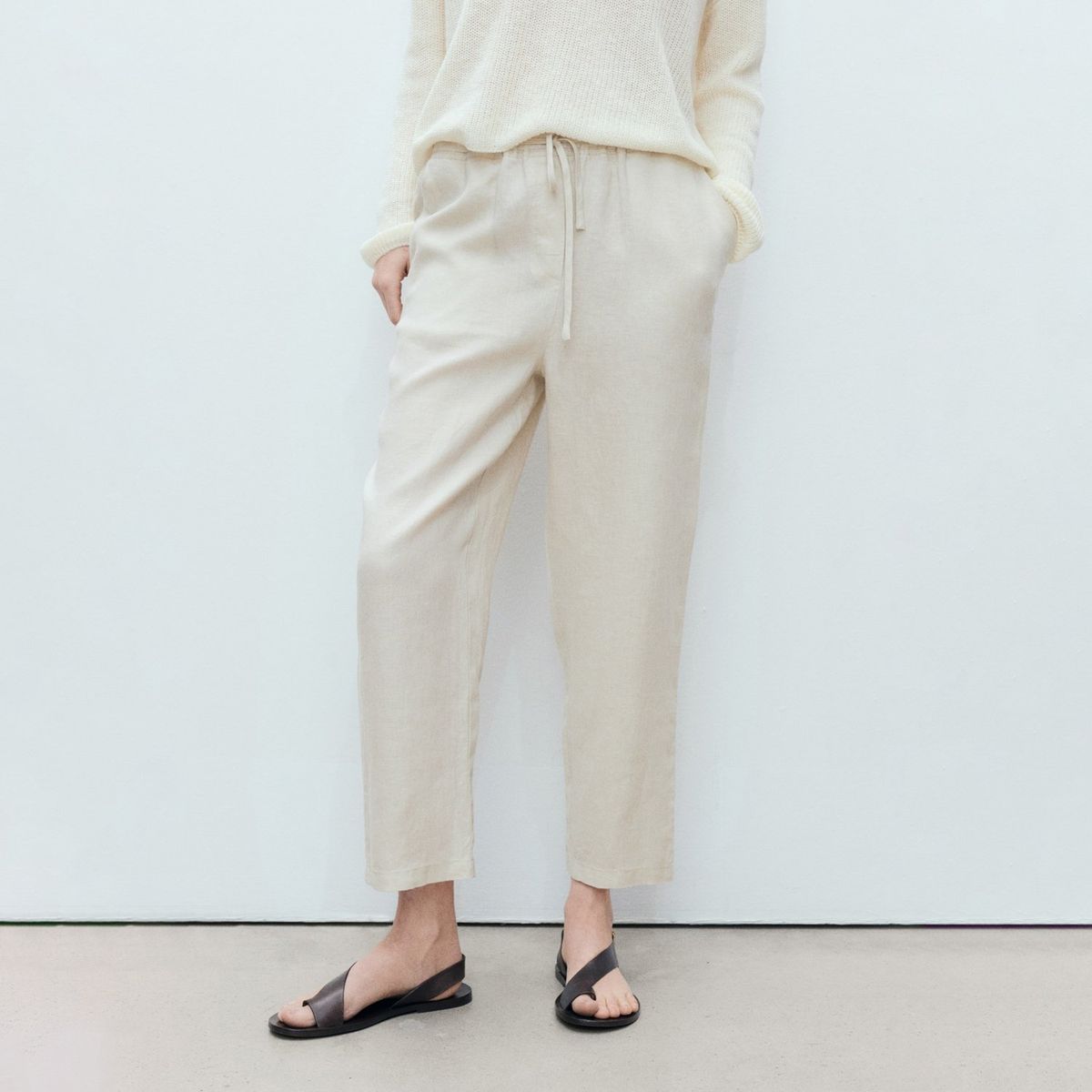 MANGO - Pantalón de Lino Mango