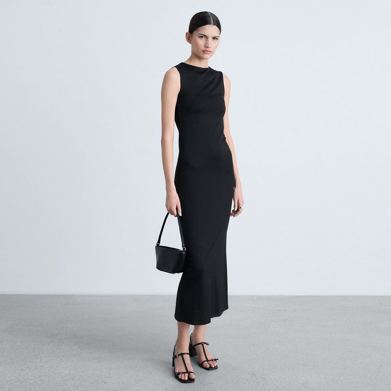 MANGO - Vestido Mujer Largo MANGO