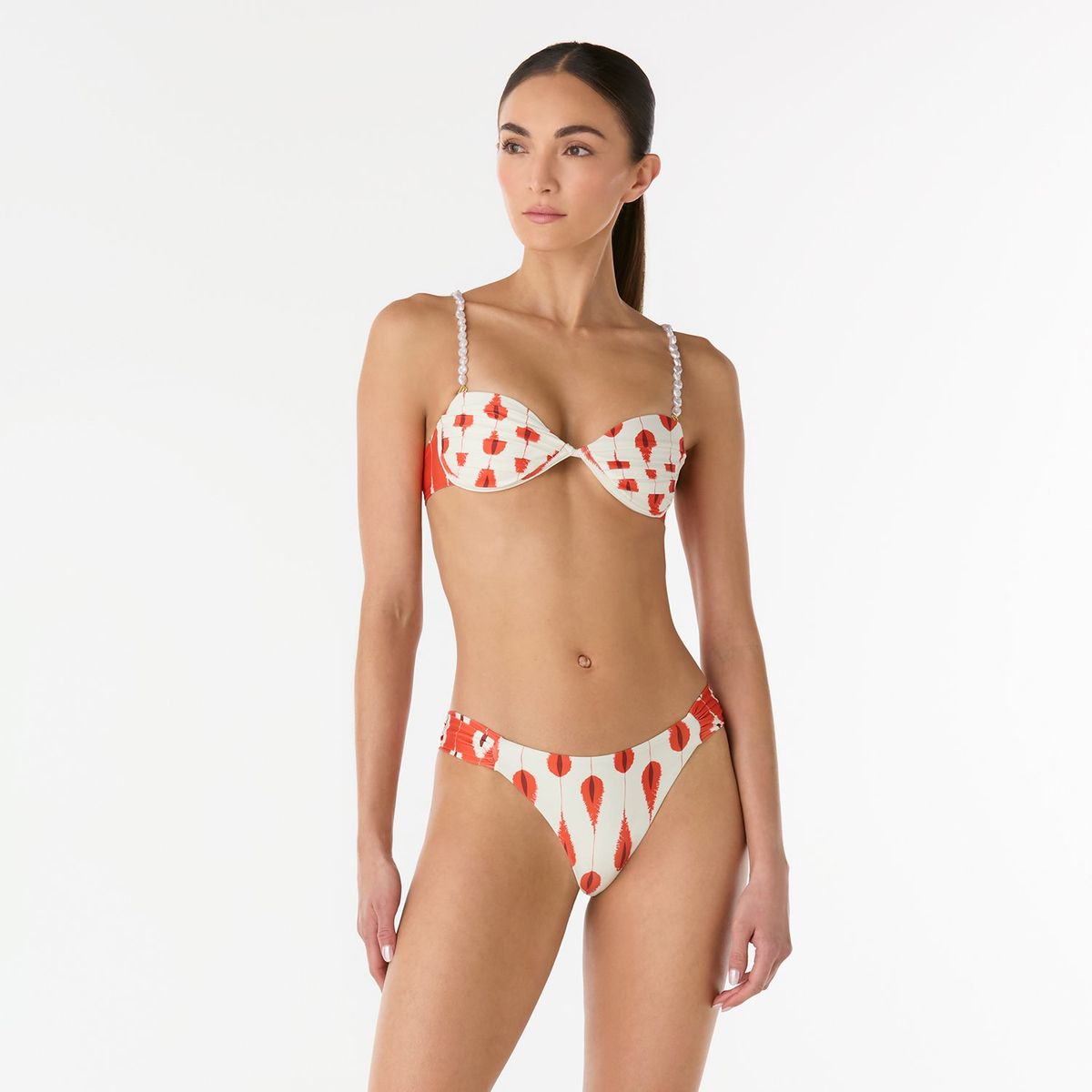 PALMACEA SWIMWEAR - Top vestido de baño Alicia Fara con varilla y copa prehormada Palmacea Swimwear