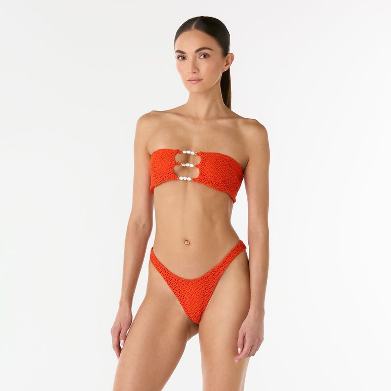 PALMACEA SWIMWEAR - Top vestido de baño Sami Nilo recto con tiras removible Palmacea Swimwear