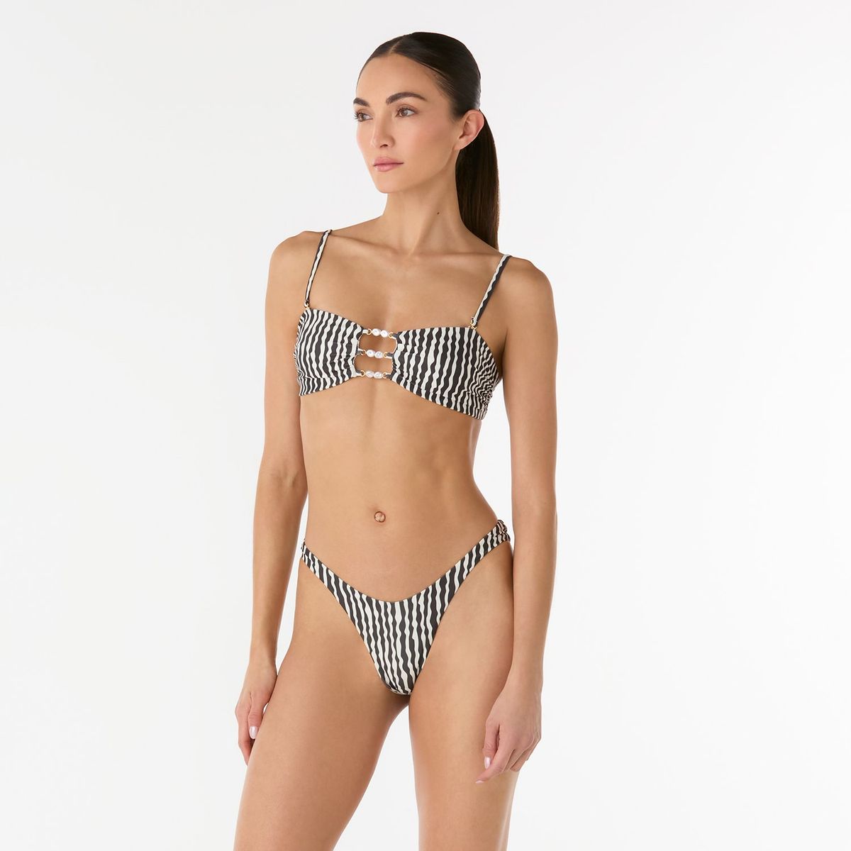 PALMACEA SWIMWEAR - Top vestido de baño Sami Nilo recto con tiras removible Palmacea Swimwear