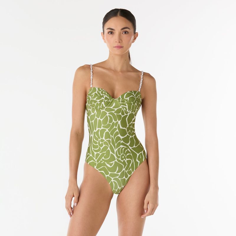PALMACEA SWIMWEAR - Vestido de Baño enterizo Mar Uma con varilla y copas prehormadas Palmacea Swimwear
