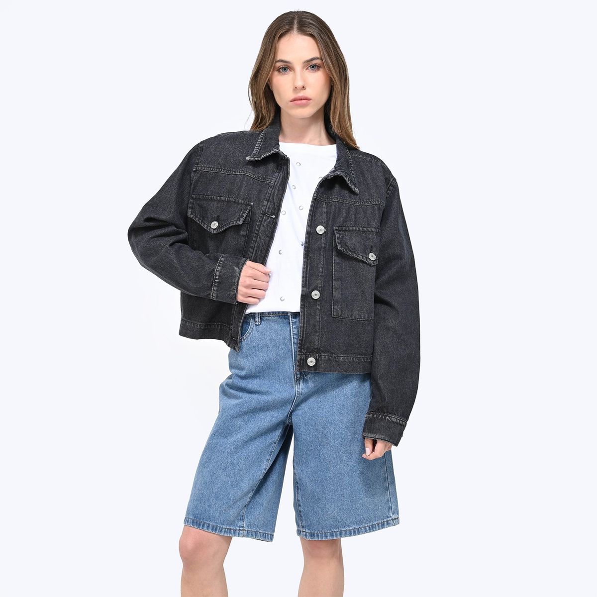 DENIMLAB - Chaqueta Mujer de Algodón Denimlab