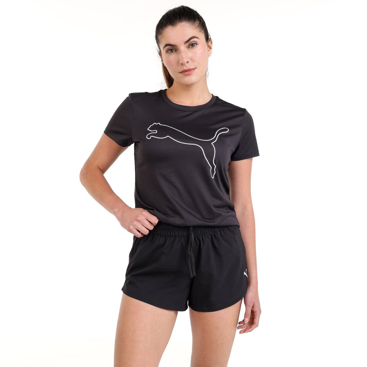 PUMA - Short Mujer Puma Gimnasio y ejercicio