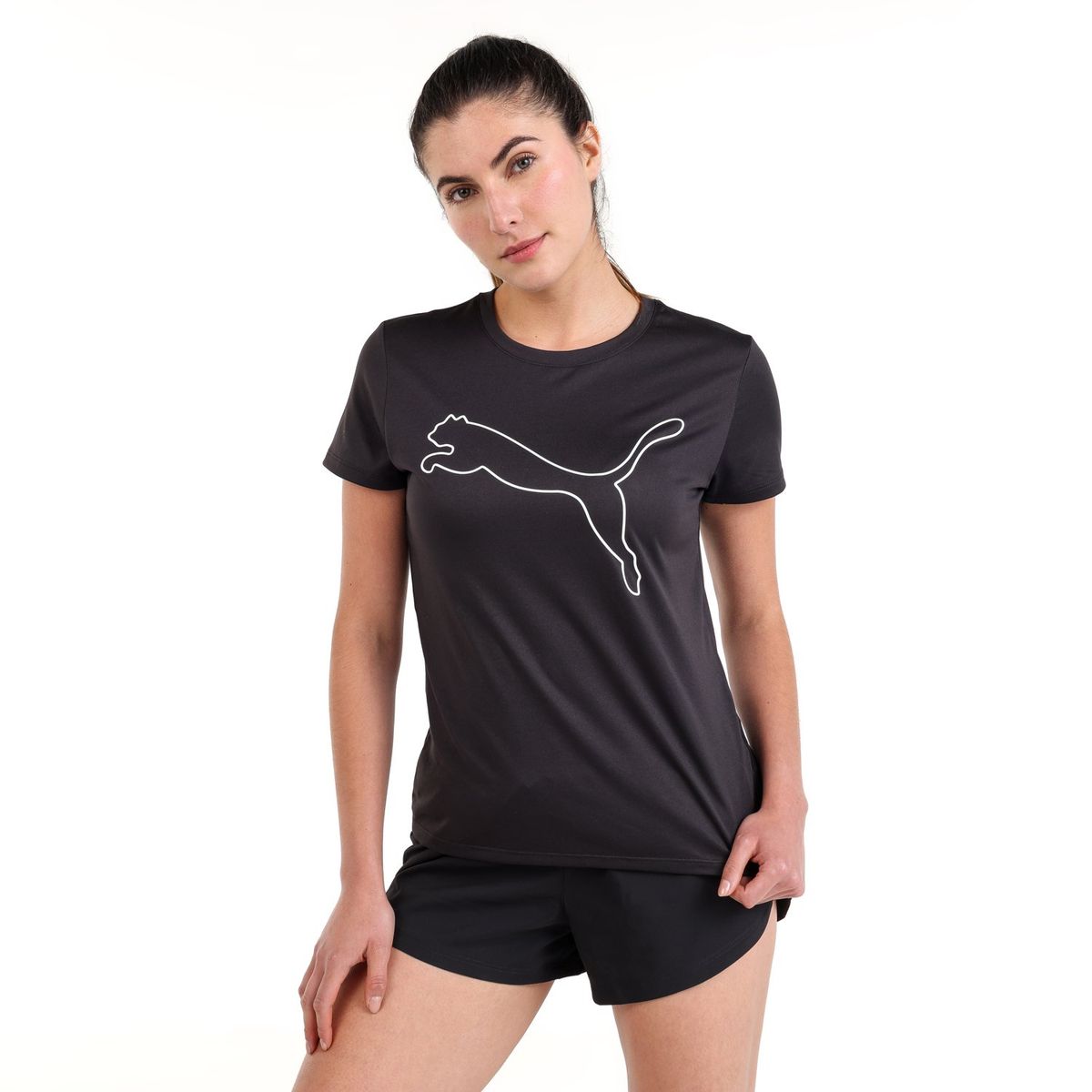 PUMA - Camiseta Deportiva Mujer Manga corta Puma Lifestyle