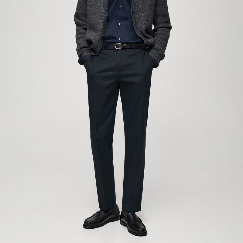 MANGO - Pantalón Chino Hombre Recto Mango