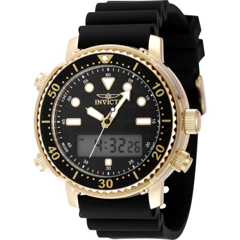 INVICTA - Reloj Invicta Hombre Pro Diver. Reloj Silicona Negro