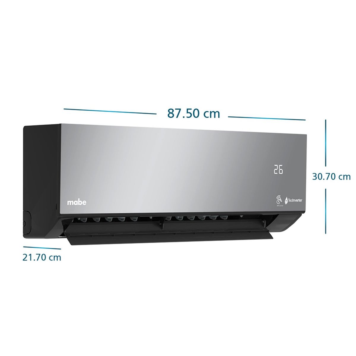 MABE - Aire acondicionado split Técnología Inverter Mabe 18.000 BTU | MMI18CDMCCC10