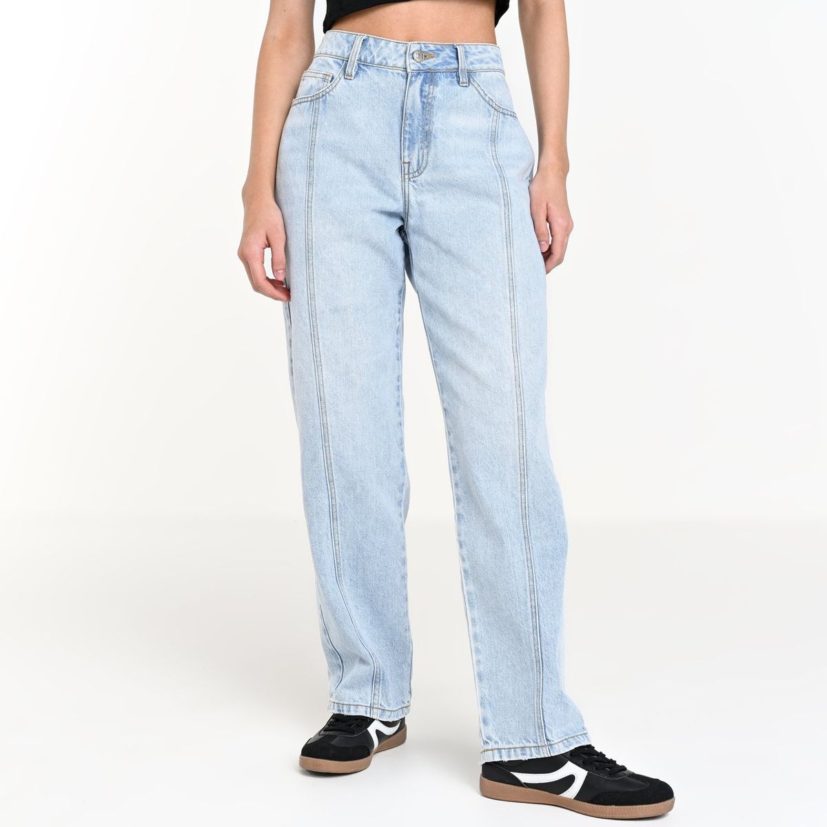 SYBILLA - Jean Recto Mujer Tiro alto Sybilla