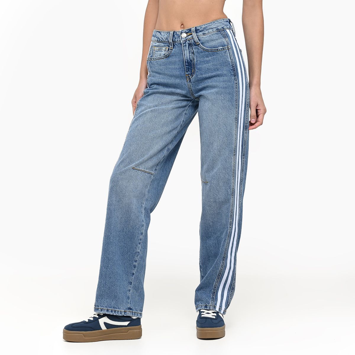 SYBILLA - Jean Recto Mujer Tiro medio Sybilla